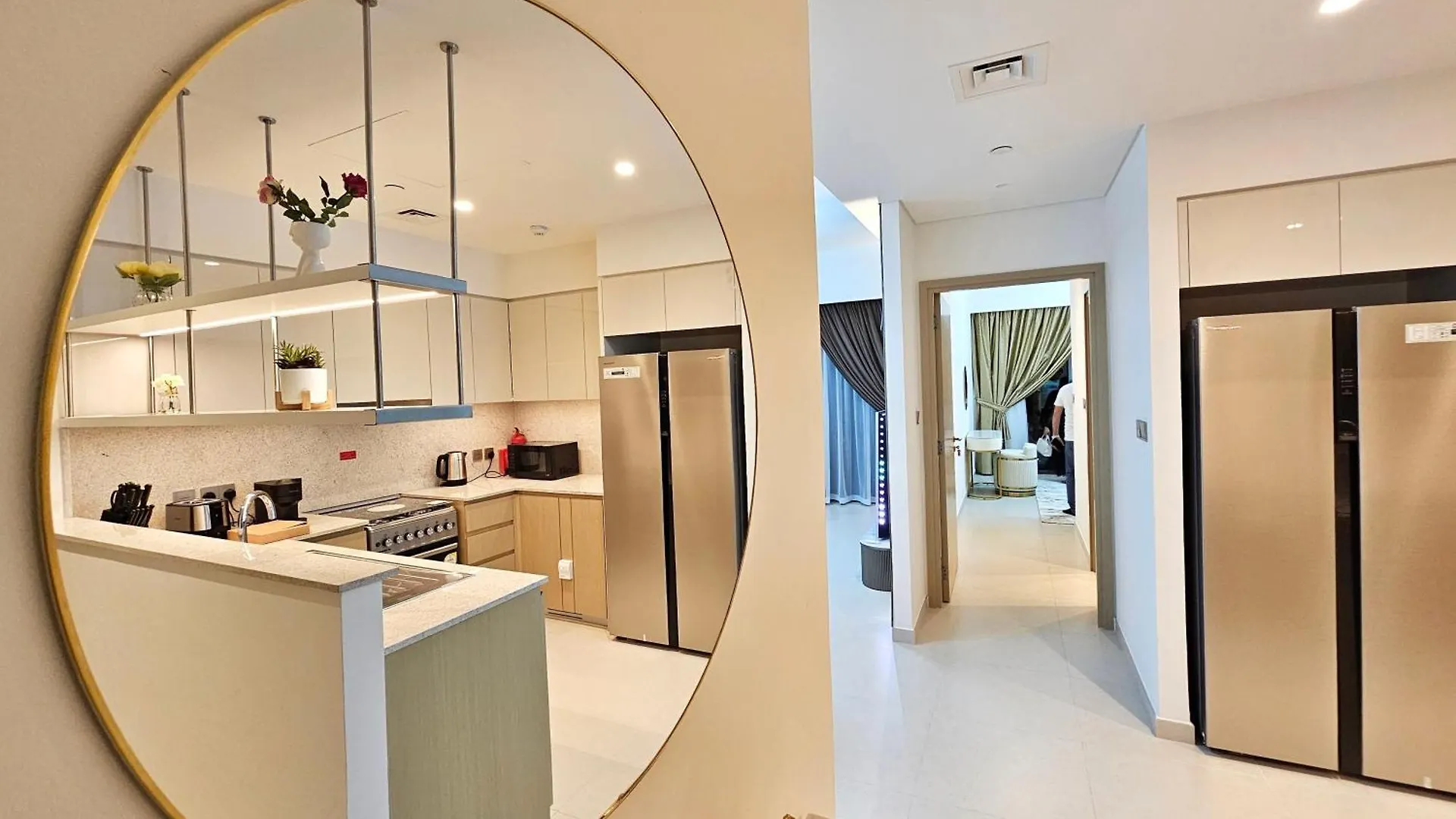 Luxurious 3 Bedroom With Full Burj Khalifa Led And Full Fountain Views 3 Mint Walk To Dubai Mall 0*,